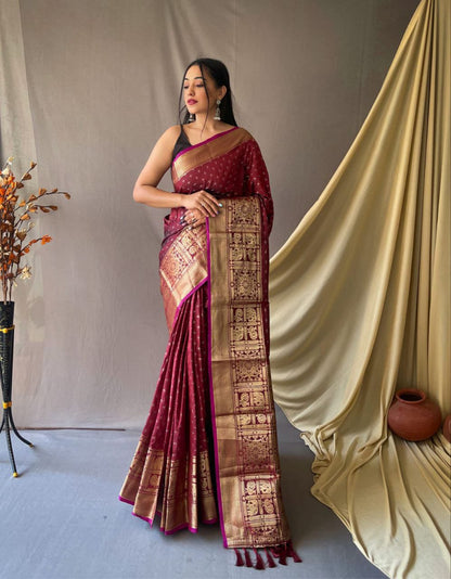 ANNU BANARSI SILK SAREE