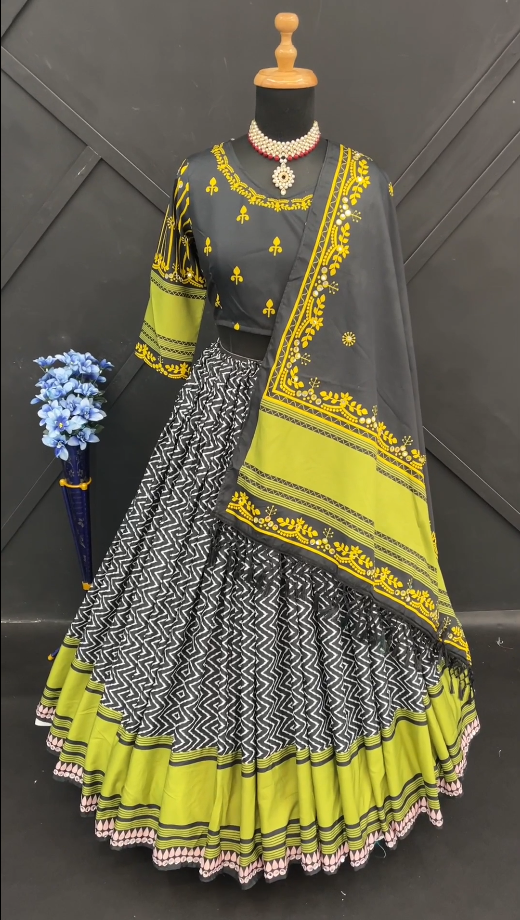 NEW STYLISH DESIGNER LAHENGA CHOLI WITH DUPATTA
