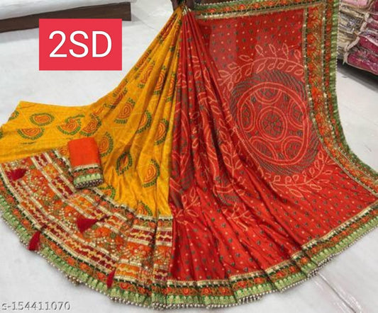Bandhani saree