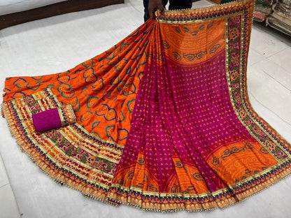 Bandhani saree
