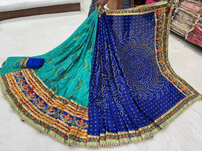 Bandhani saree