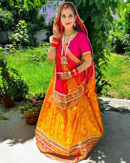 Bandhani saree