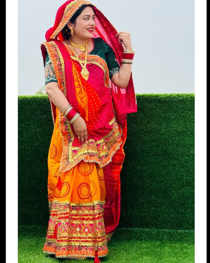 Bandhani saree