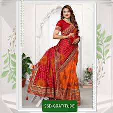 Bandhani saree
