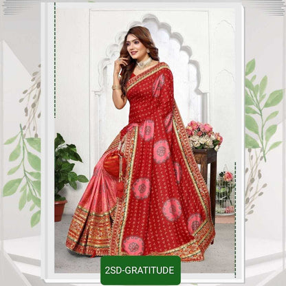 Bandhani saree