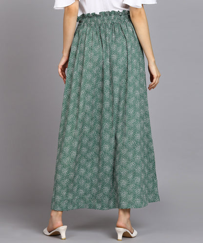 SDGRATITUDE WOMEN PRINTED A-LINE SKIRT