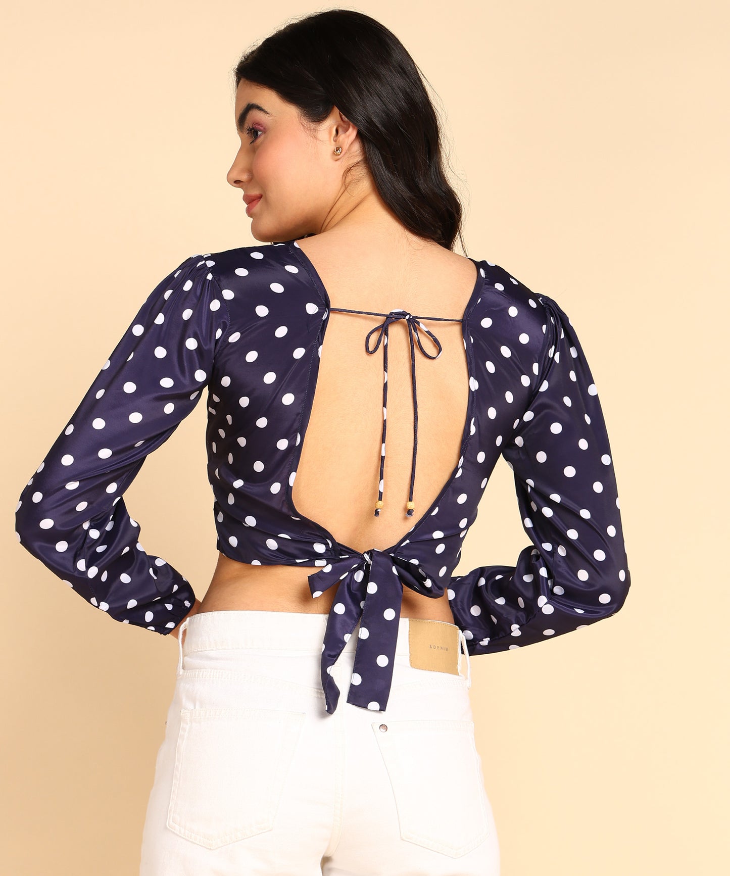 Trending Polka Dot Crop Top