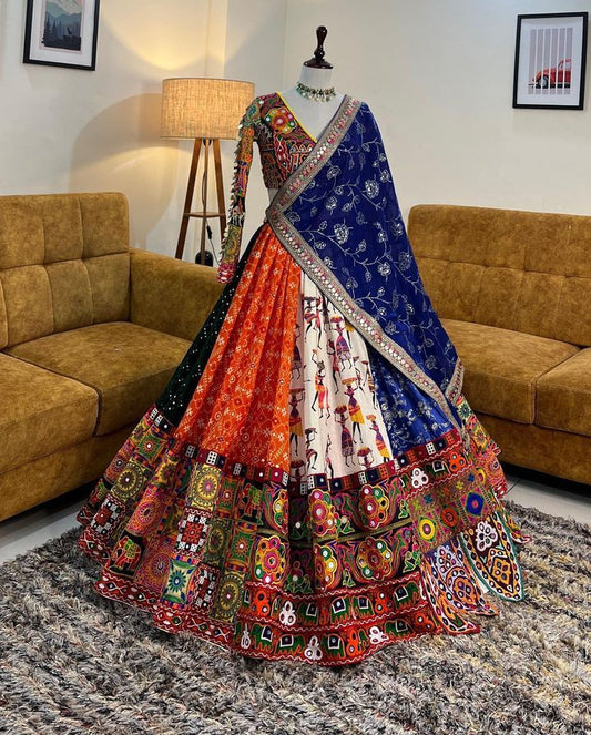 SOFT SEQUENCE WORK LAHENGA CHOLI WITH DUPATTA