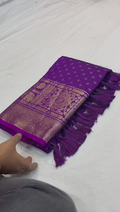 ANNU BANARSI SILK SAREE
