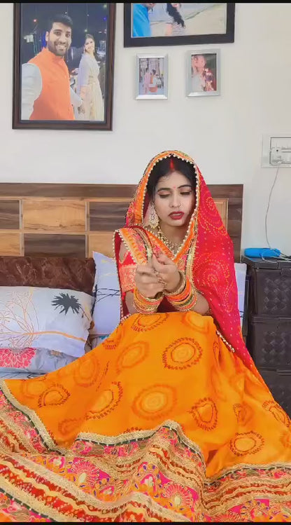 Bandhani saree