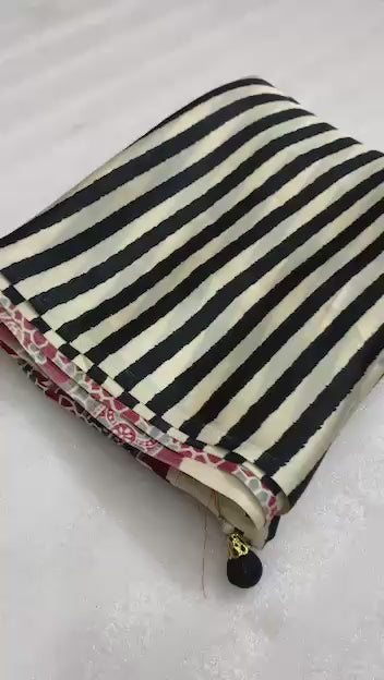 GAJJI SILK LEHARIYA SAREE