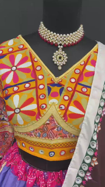 SWARA DIGITAL PRINTED WORK LAHENGA CHOLI WITH DUPATTA
